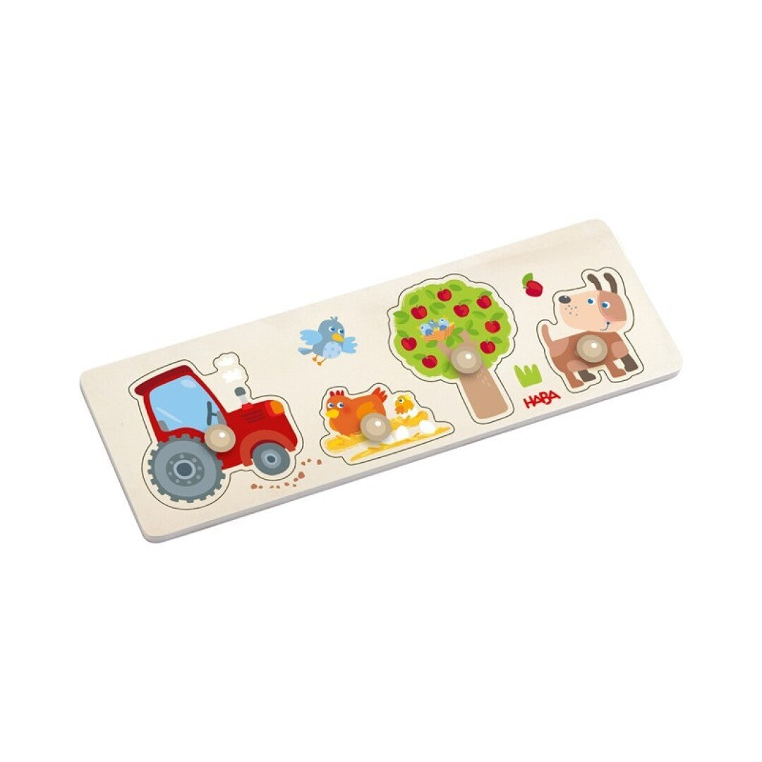 Puzle de agarrar Granja · Haba
