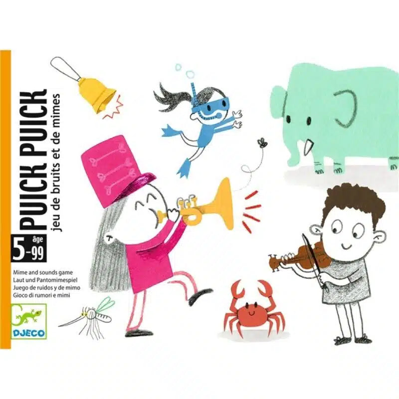 Juego de cartas - Puick Puick · Djeco