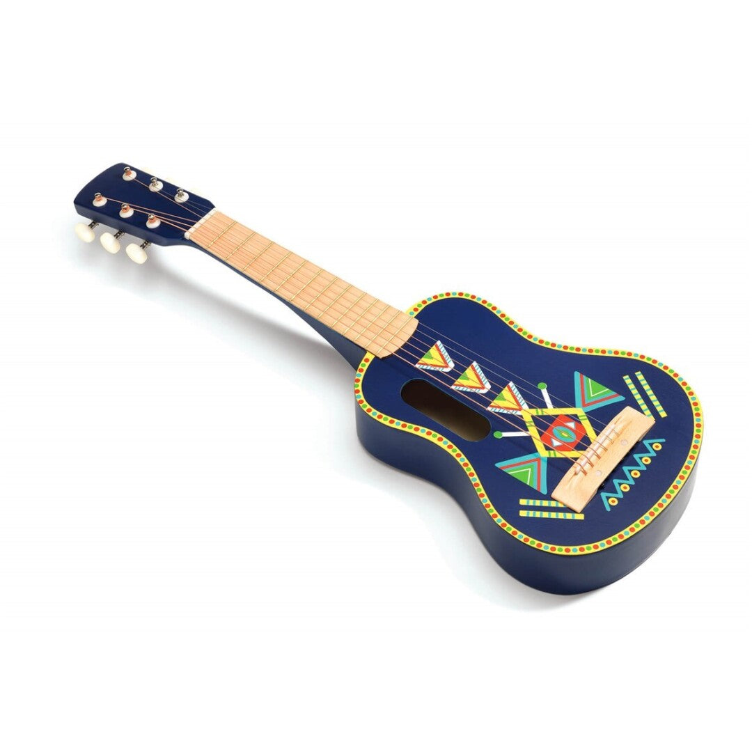 Guitarra de madera cuerdas metálicas · Djeco Animambo