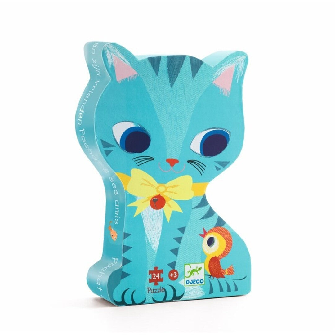 Puzzle Silueta Pachat y sus amigos · Djeco