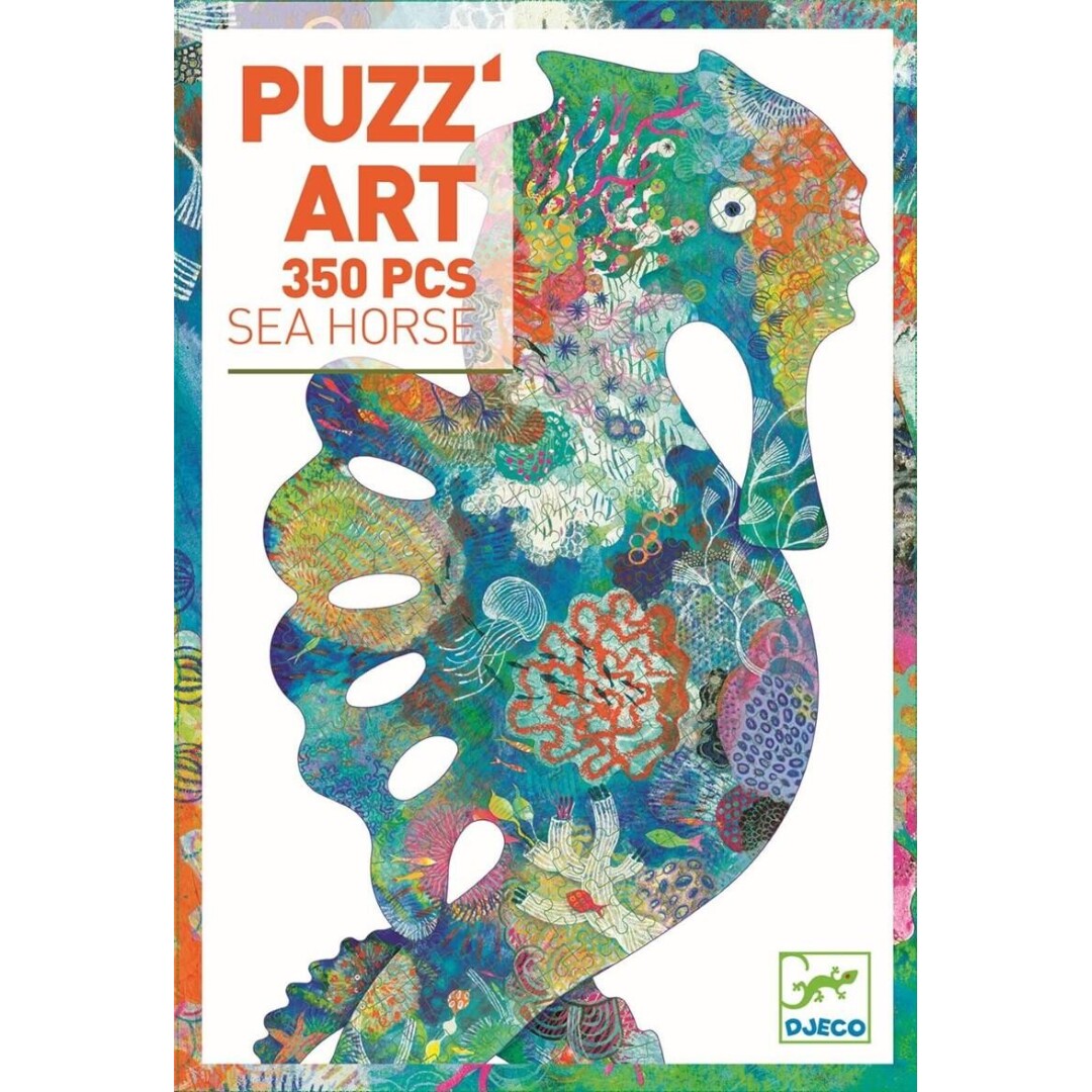 Puzle Art Caballito de Mar  (350 piezas) · Djeco