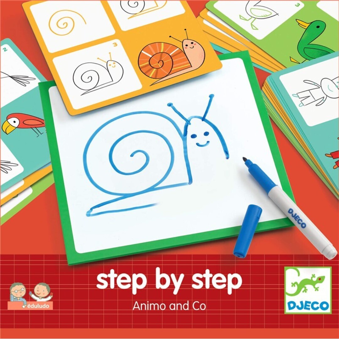 Eduludo Step by Step Animals and Co · Djeco