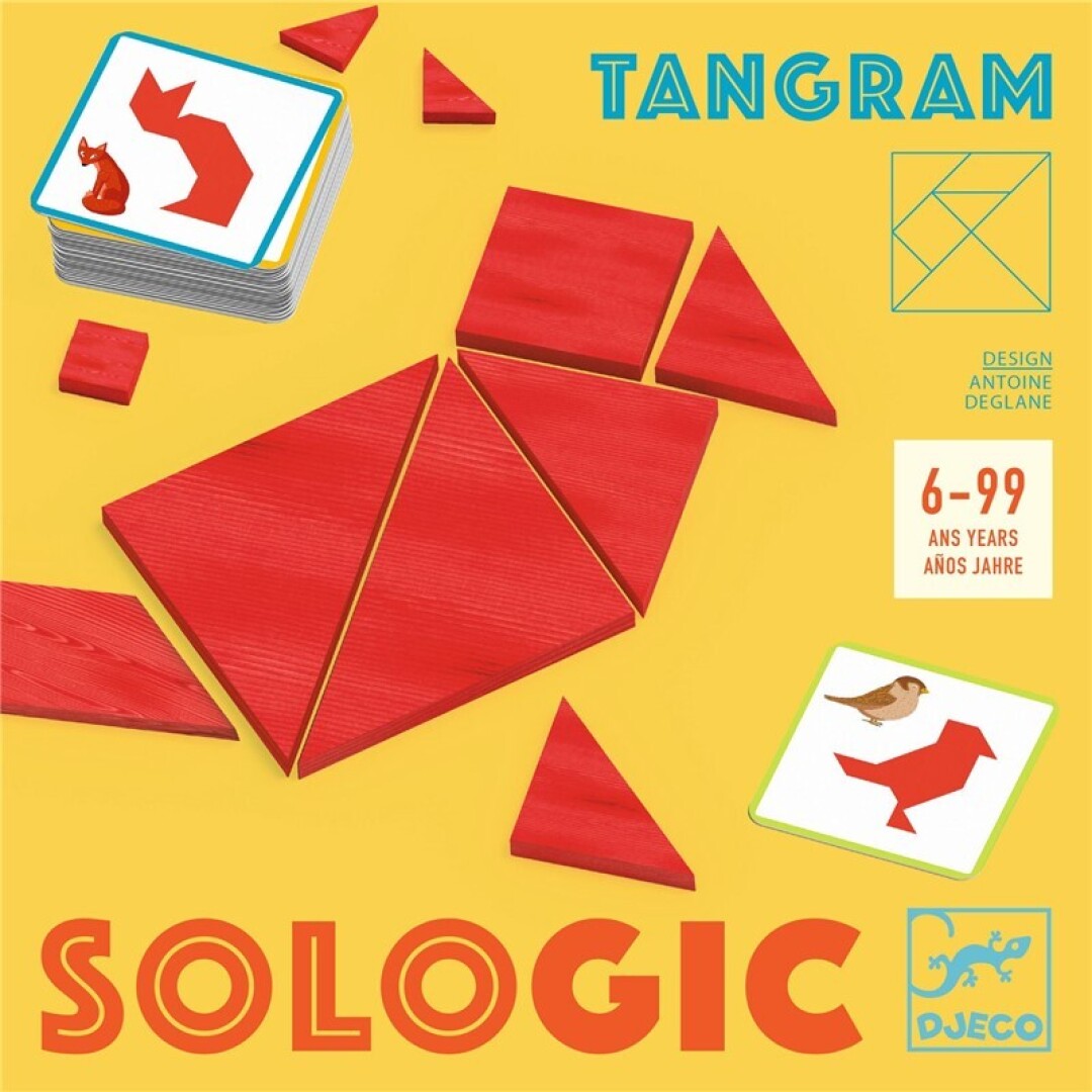 Juego de lógica Tangram Djeco