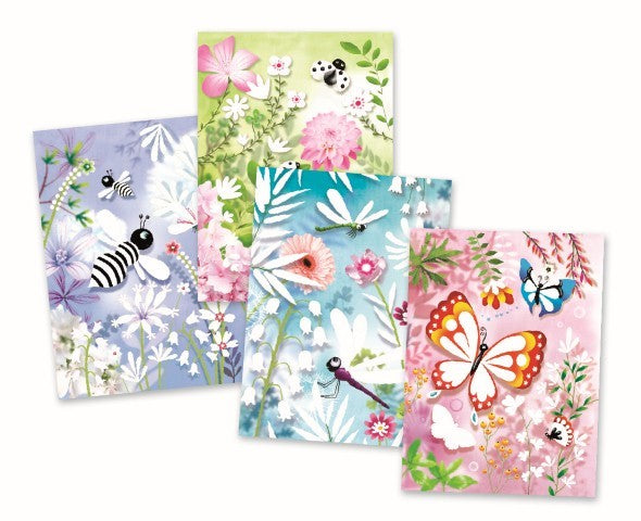 Cuadros purpurina Mariposas · Djeco