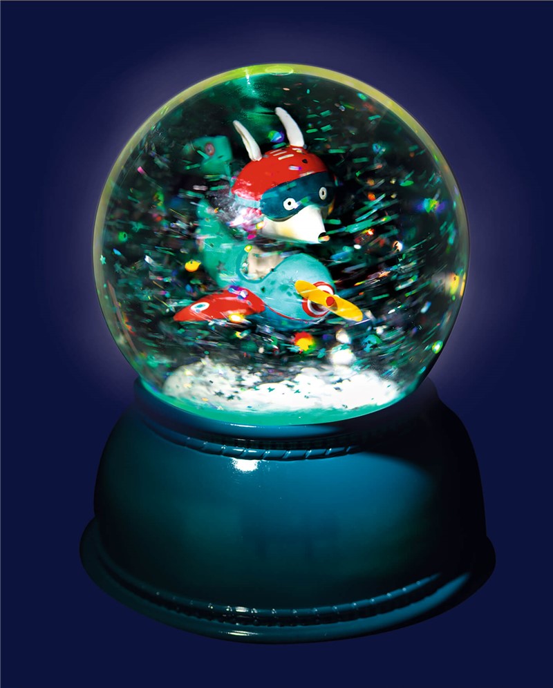 Lámpara bola de nieve Avión · Little Big Room