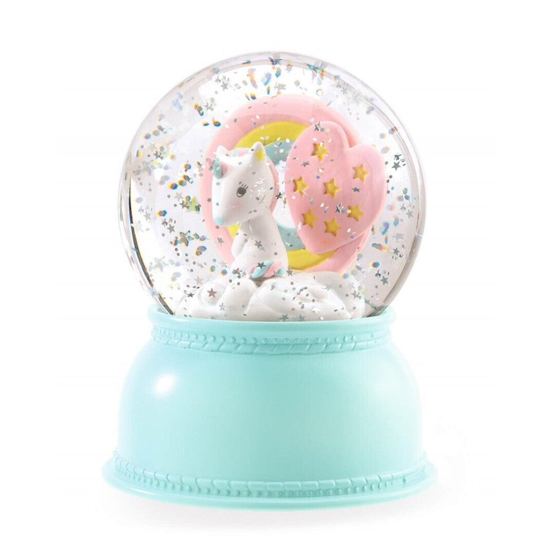 Lámpara bola de nieve Unicornio · Little Big Room