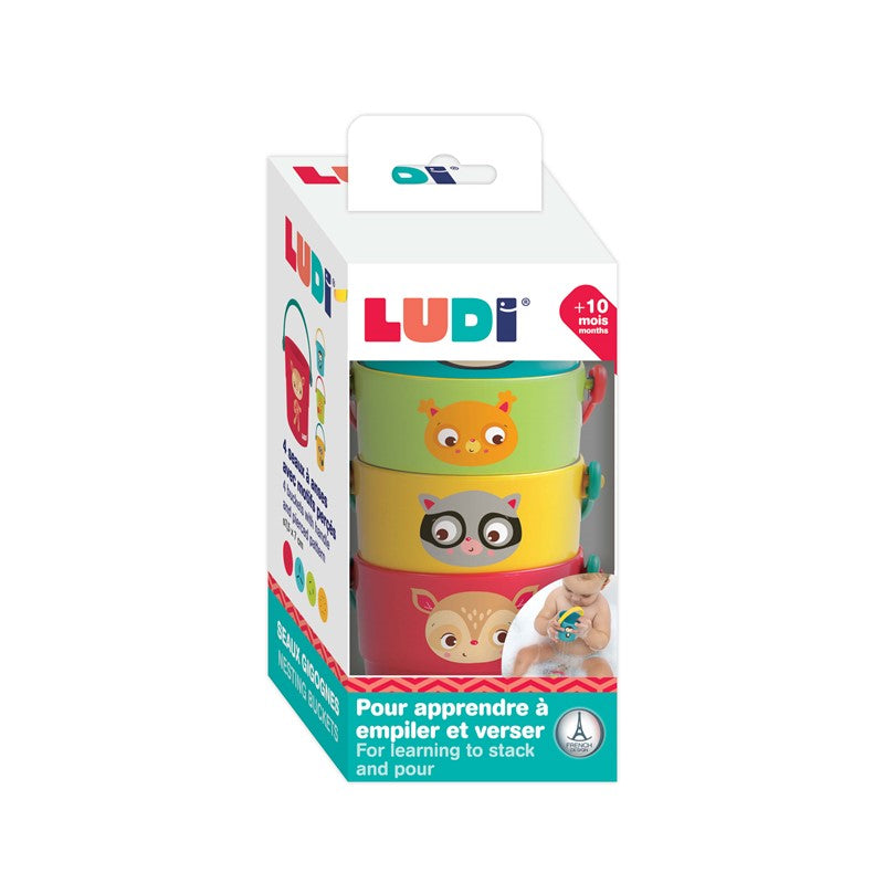 Cubos animalitos para el baño · Ludi