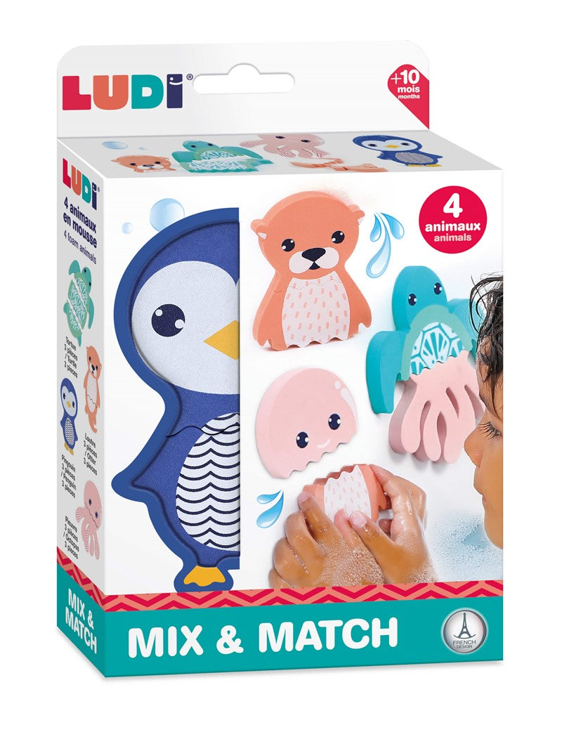 Animalitos Mix & Match para el baño · Ludi