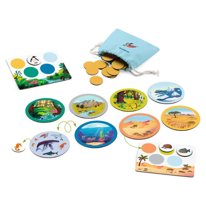 Juego Cool School Naturo Mondo · Djeco