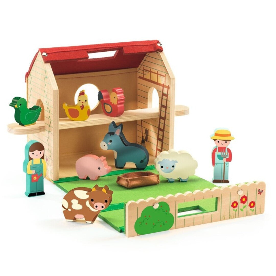 Baby color Softi Farm · Djeco