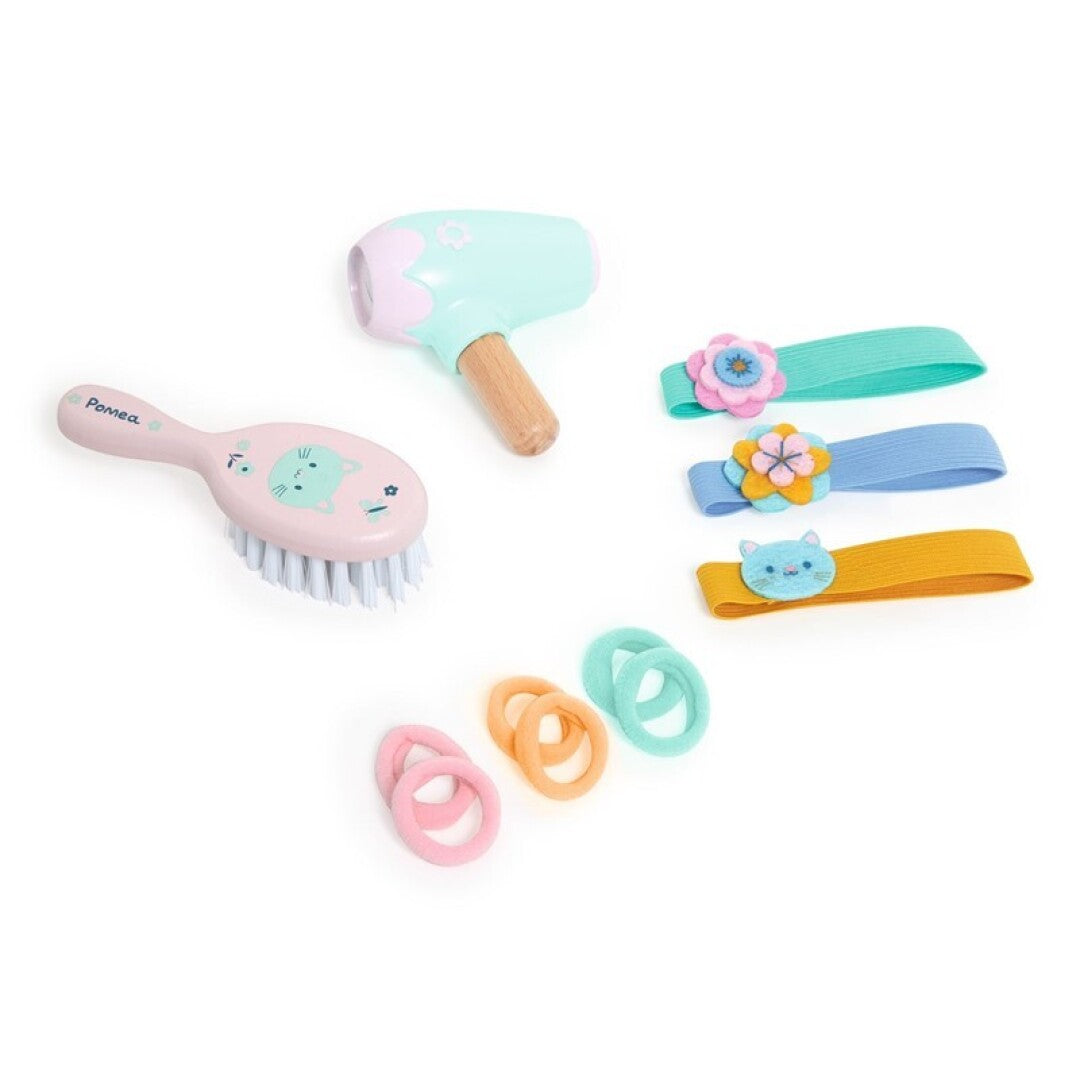 Set de peinado para muñecas · Pomea