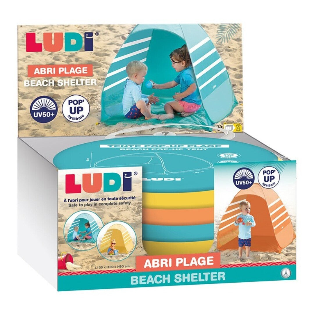 Tienda Pop-Up con proteccion solar UV50  · Ludi