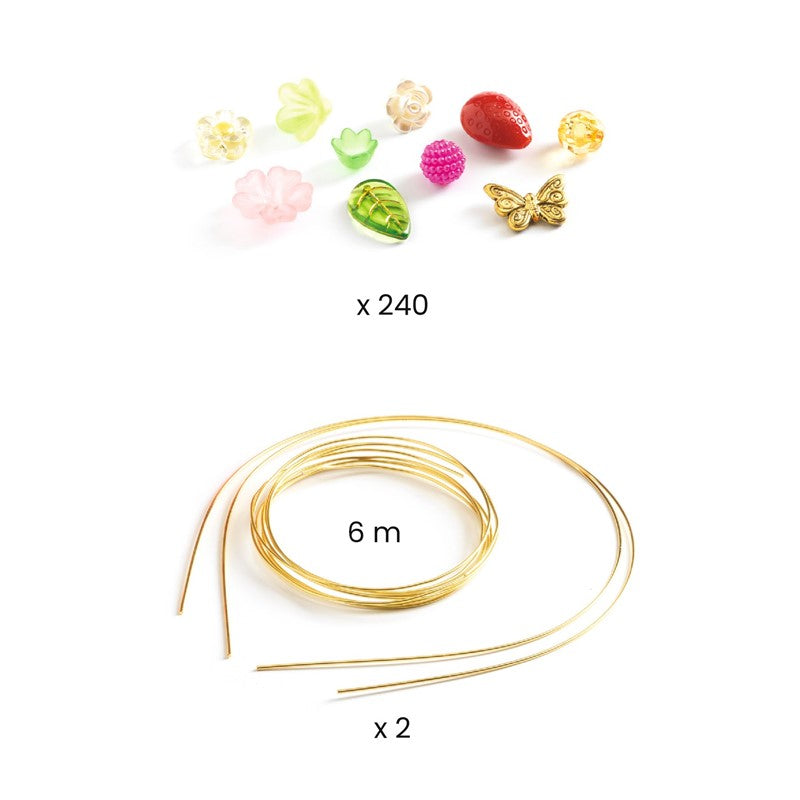 Perlas dúo de tiaras · Djeco