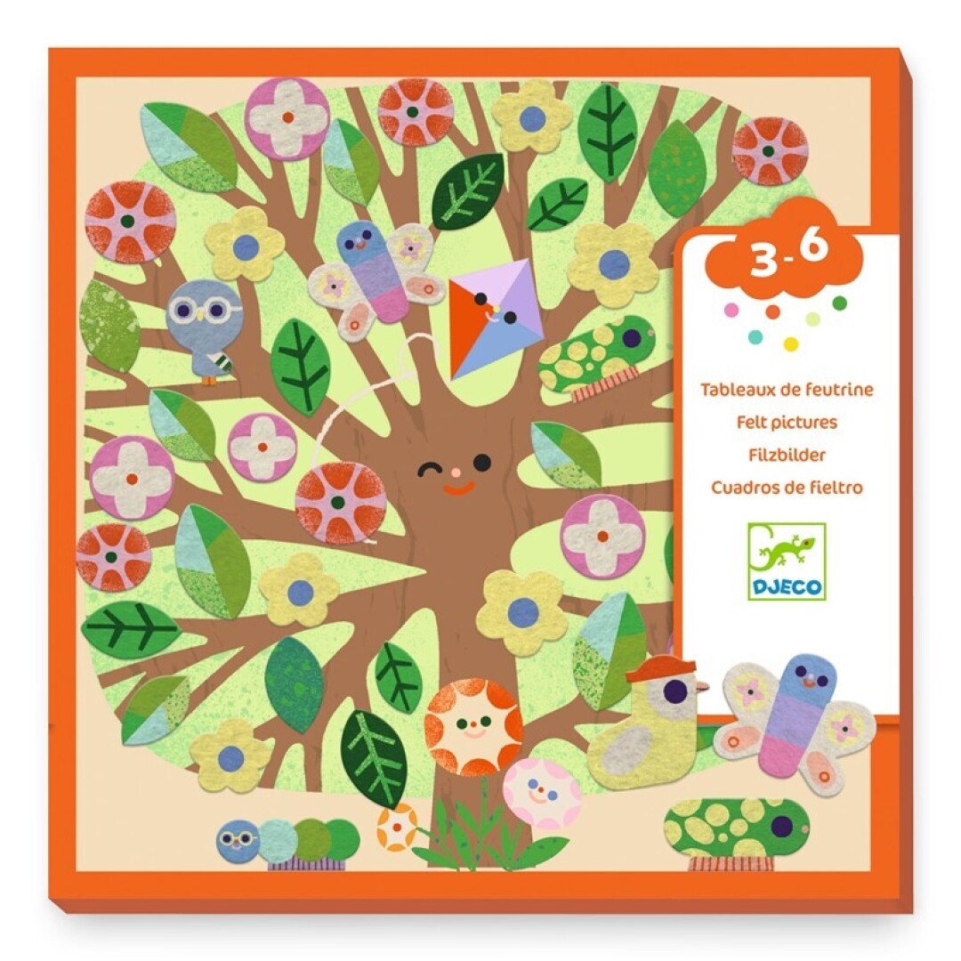 Collage La ronda de las estaciones · Djeco