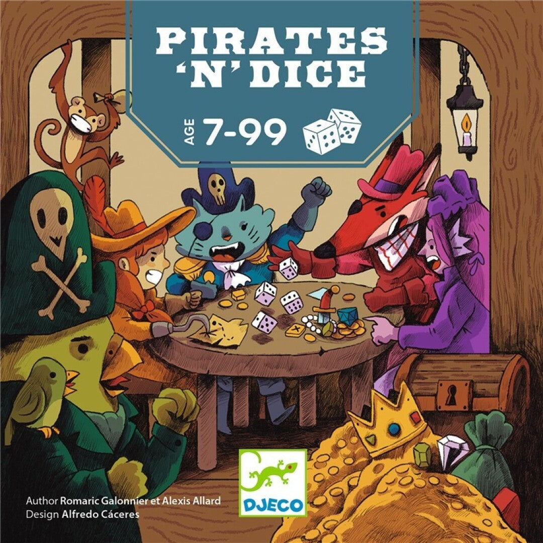 Juego de Dados Pirates 'N' Dice · Djeco