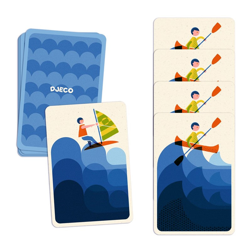 Juego de Cartas Aquarush · Djeco