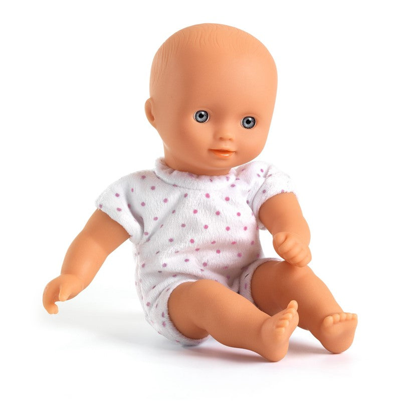 Mini Bebé Muñeca con capazo · Pomea by Djeco