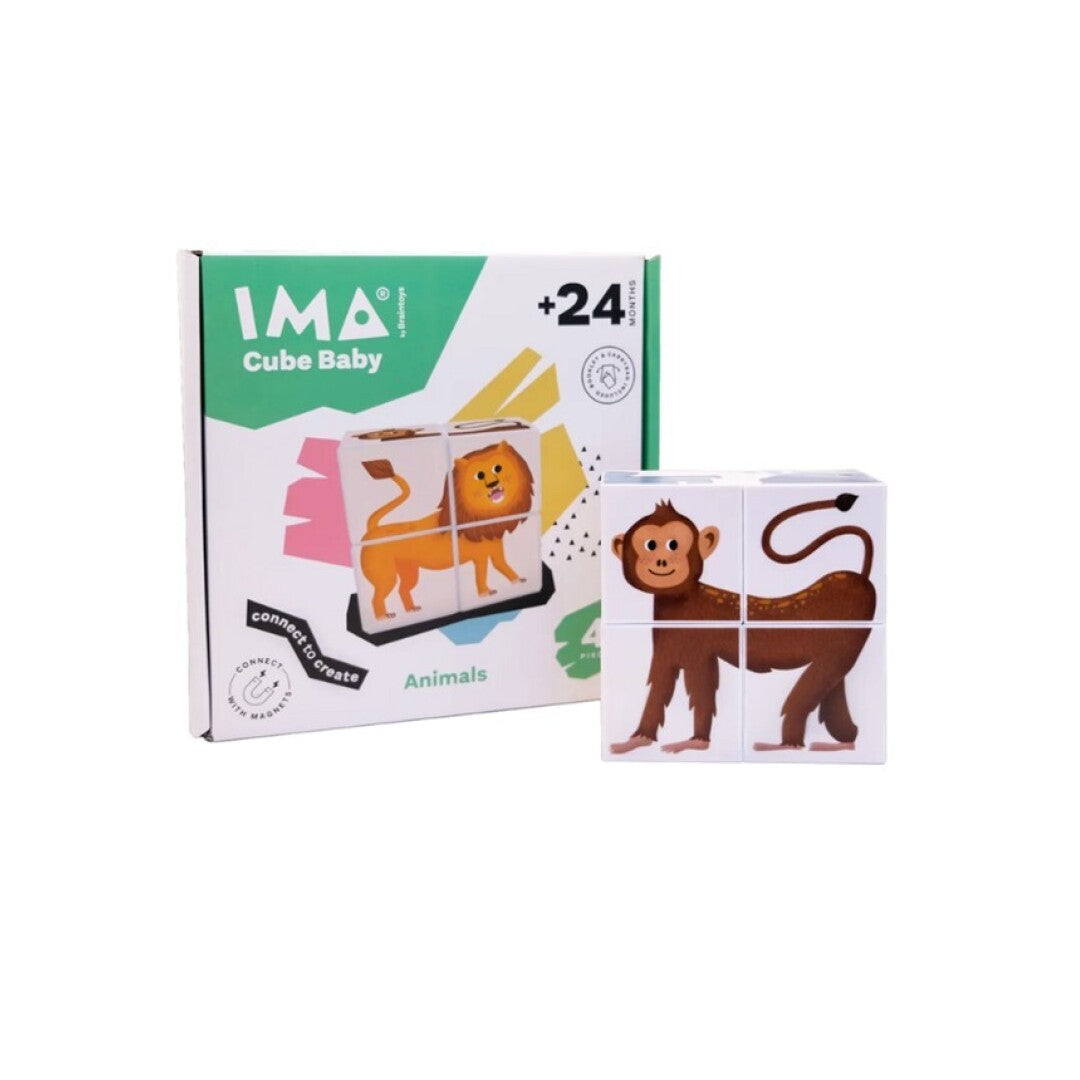 Cube Baby Animales (4 pcs) · Imanix