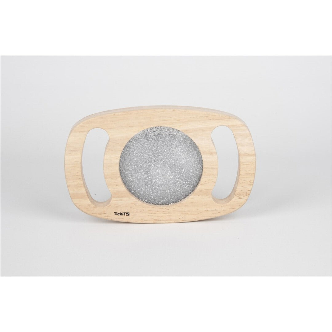 Panel de purpurina dorada · Tickit