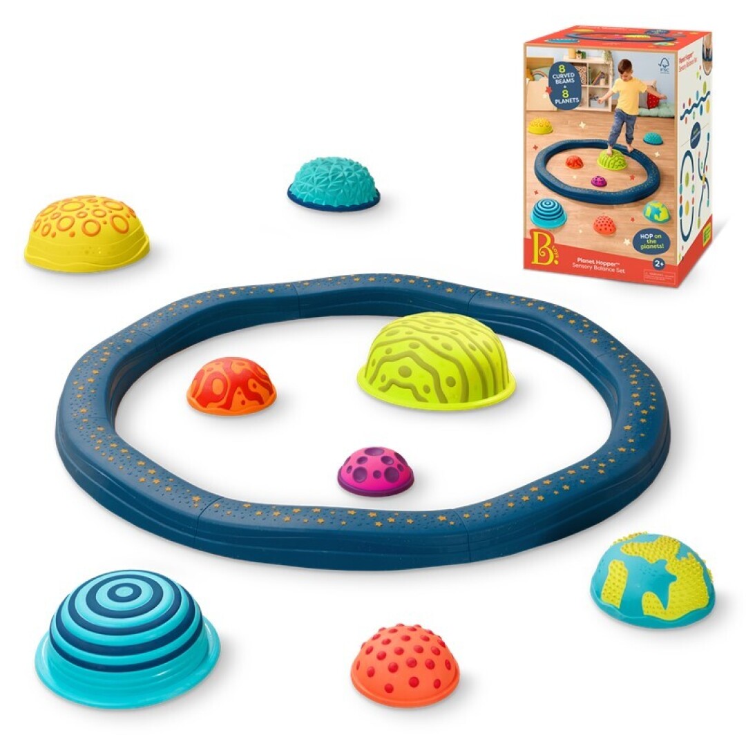 Barras de equilibrio sensoriales planeta · Btoys
