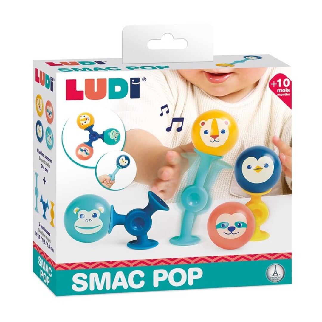 Ludi Conjunto Smac Pop (con ventosa y sonidos) · Ludi