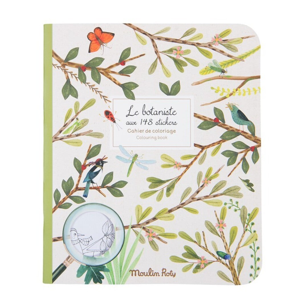 Cuaderno de pegatinas El Botanista · Moulin Roty