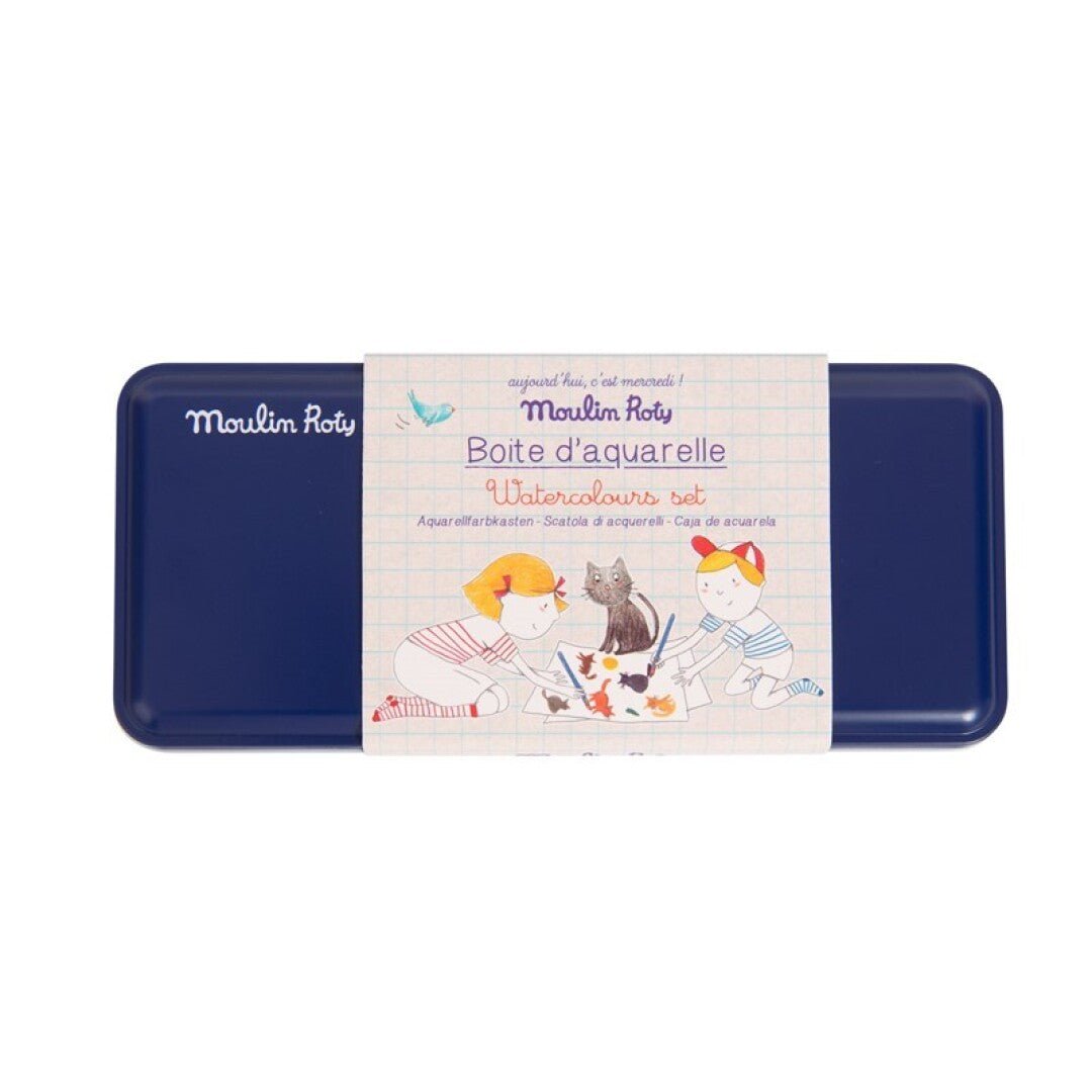 Caja de acuarelas Mercredi · Moulin Roty