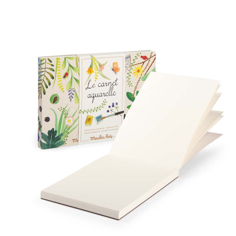 Cuaderno acuarela El Jardín de Moulin · Moulin Roty