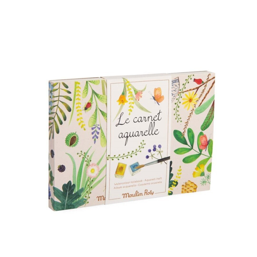Cuaderno acuarela El Jardín de Moulin · Moulin Roty
