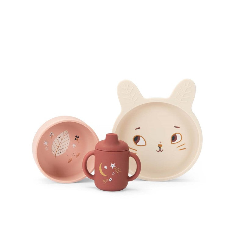 Set vajilla silicona Après la pluie  · Moulin Roty