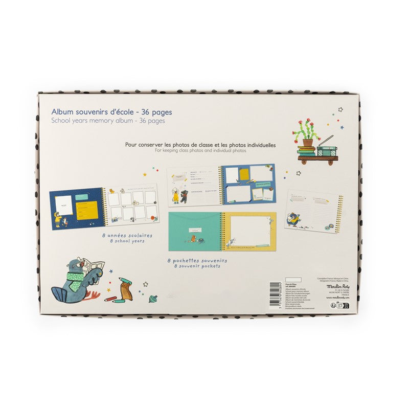 Álbum recuerdos del colegio P&P (francés-inglés)   · Moulin Roty