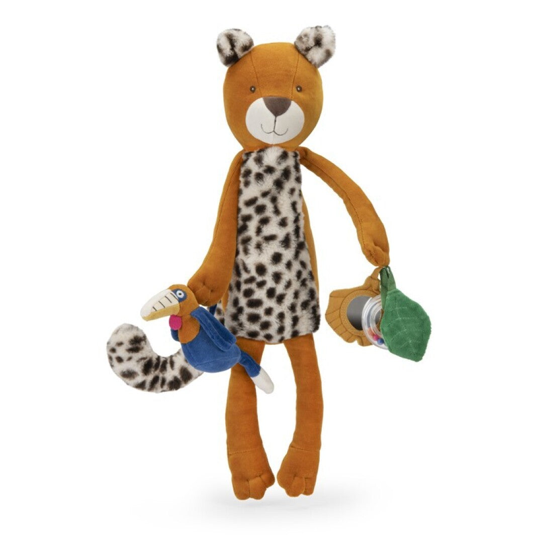 Leopardo Taïgo de actividades Forêt Mawa · Moulin Roty