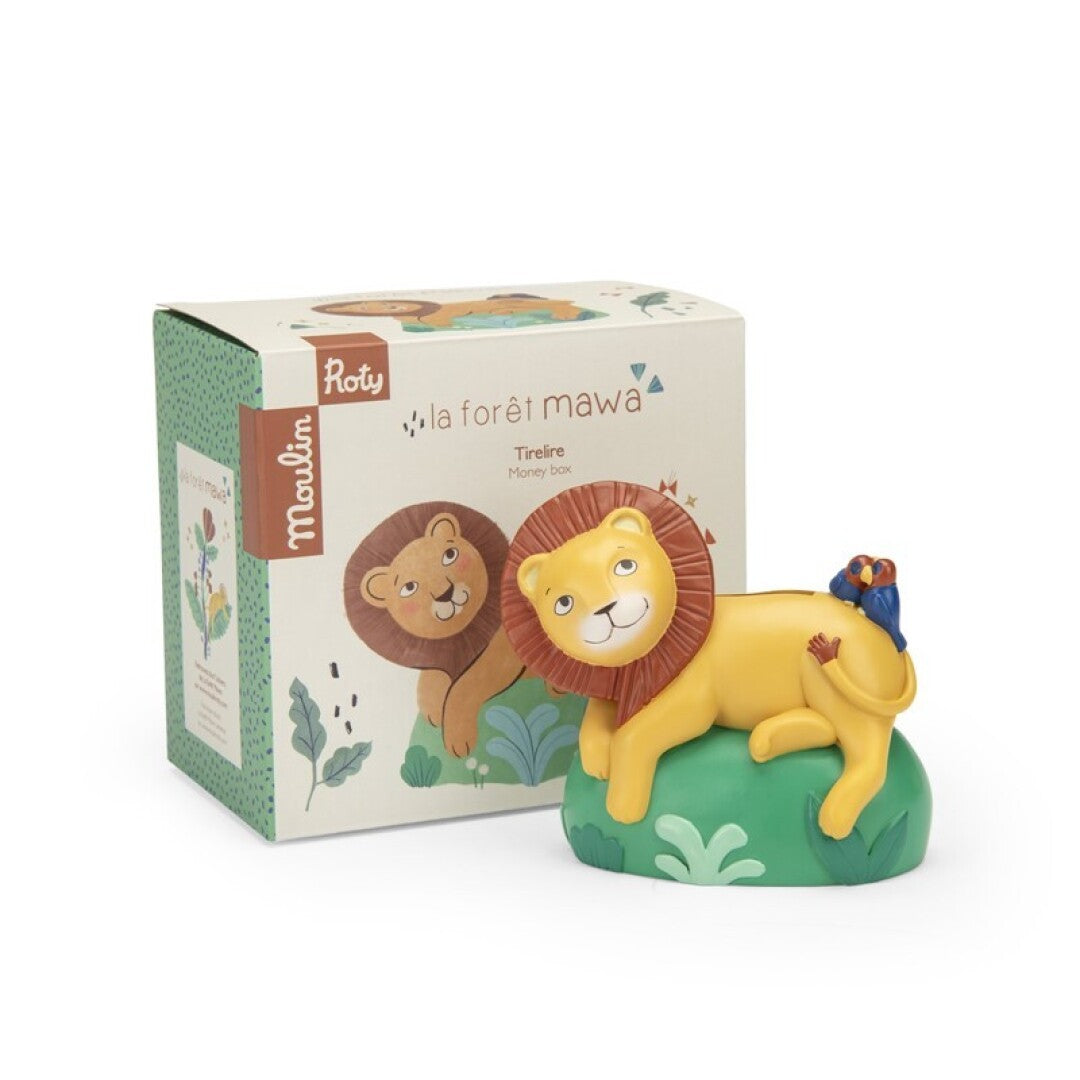 Hucha león Forêt Mawa · Moulin Roty