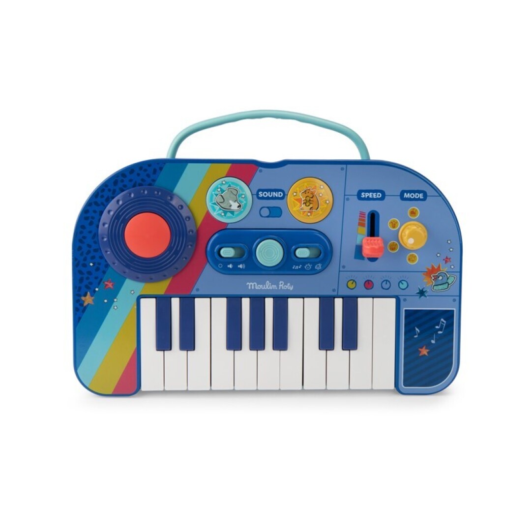 Piano sintetizador Puce & Pilou · Moulin Roty