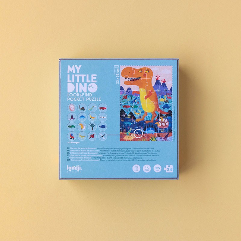 My little dino pocket puzzle · Londji