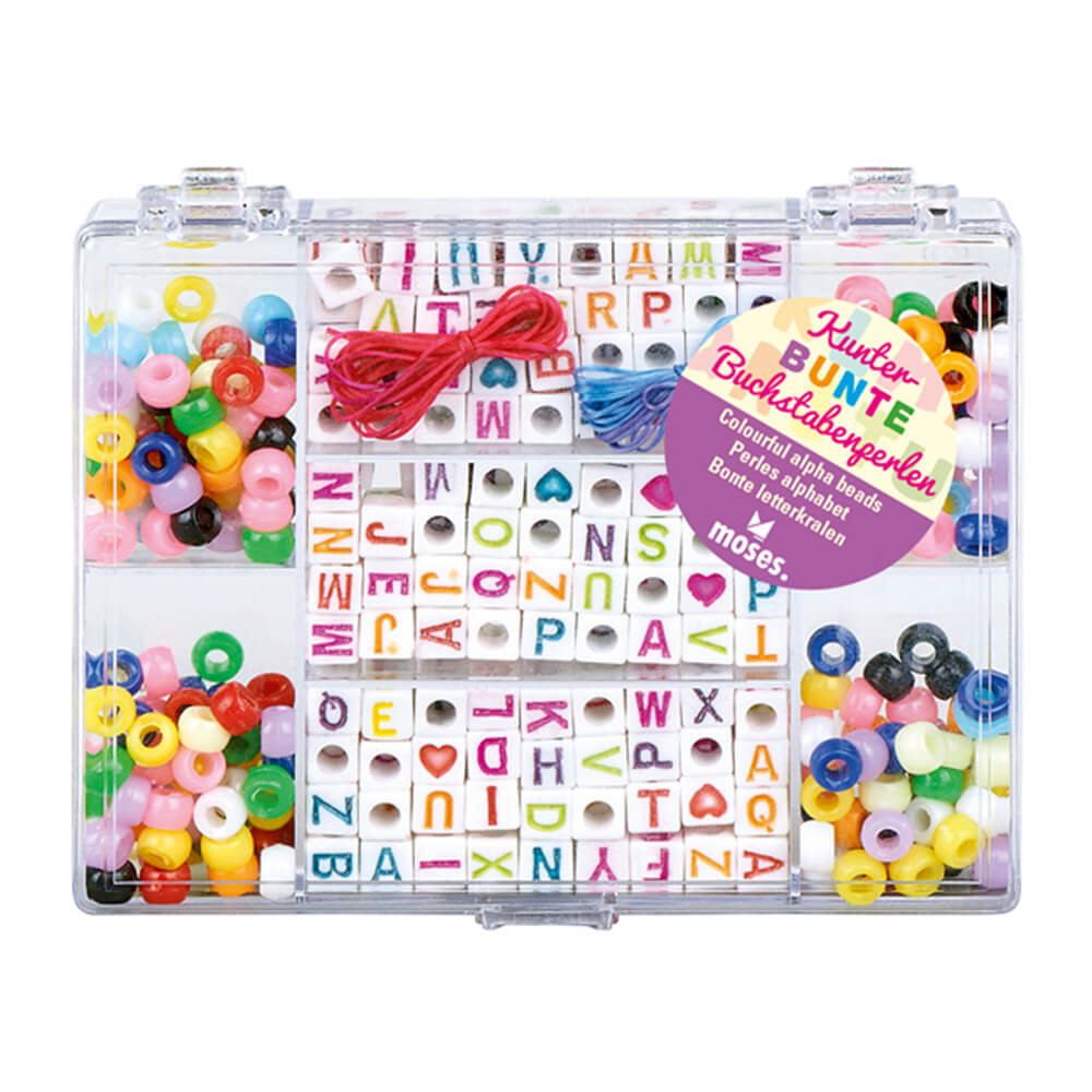 Set Abalorios Letras · Moses