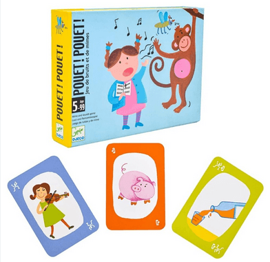 Juego de Cartas Pouet! Pouet! · Djeco