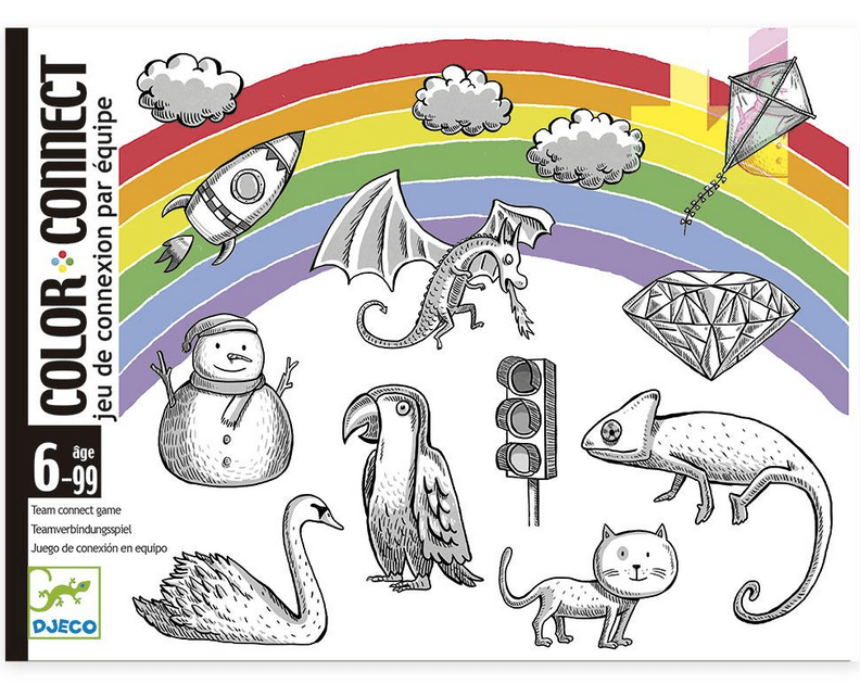 Cartas Color Connect · Djeco