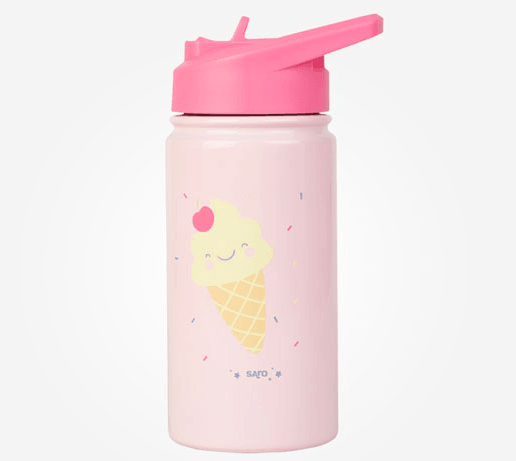 Botella térmica con pajita (350 ml) · Saro