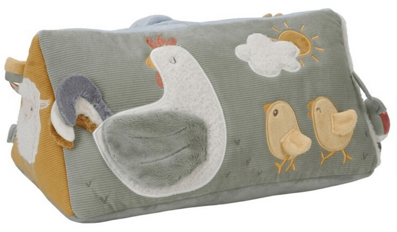 Cojín Actividades Triangular Little Farm · Little Dutch