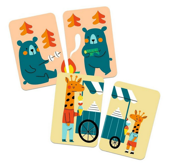 Juego de Cartas Misti' Loup · Djeco