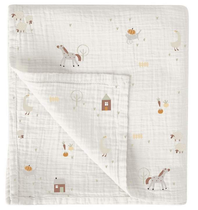 Muselina bambú 120x120 Bimbi Farm