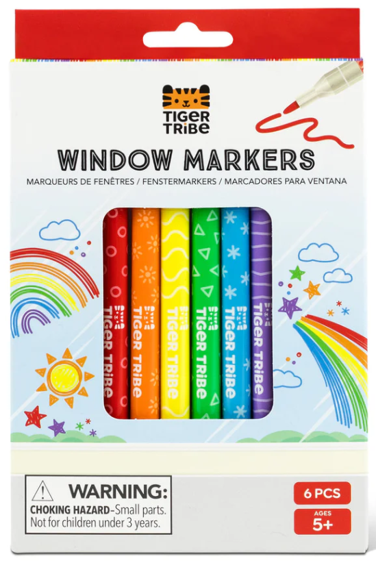 Rotuladores para ventana · Tiger Tribe