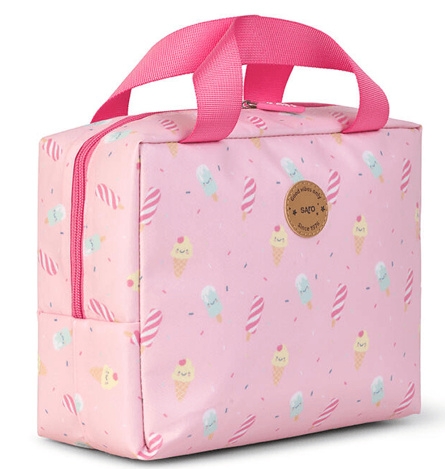 Bolsa térmica Helados rosa