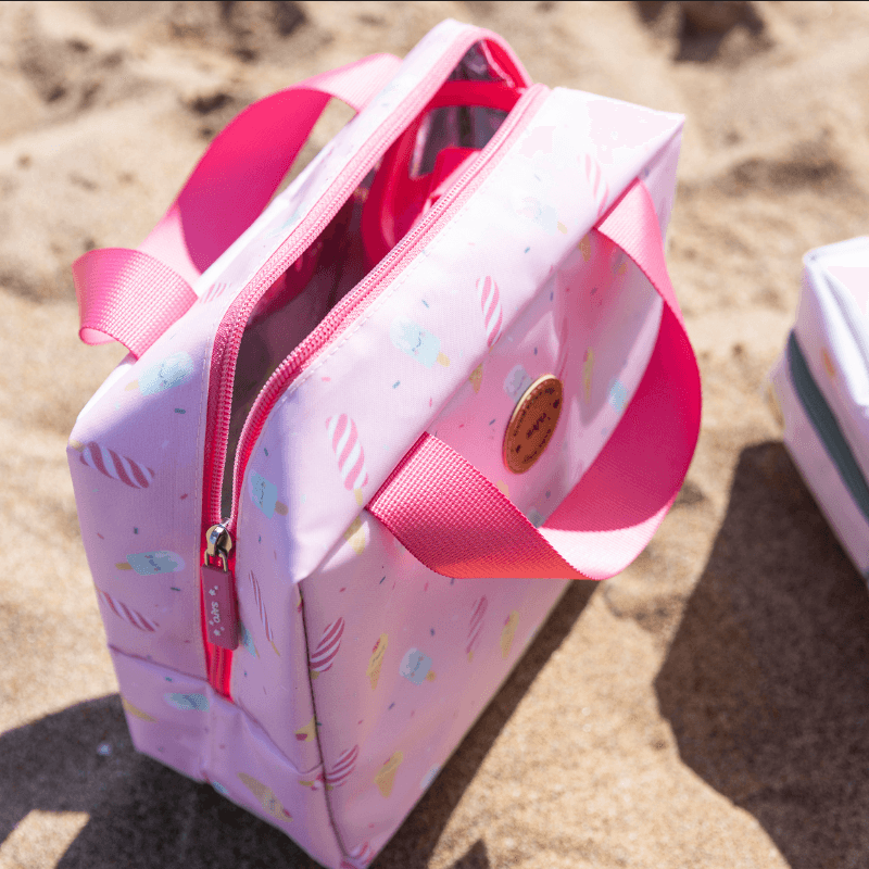 Bolsa térmica Helados rosa