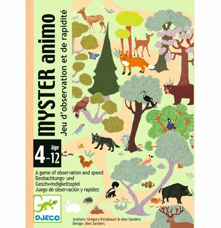 Juego de Cartas Myster Animo · Djeco