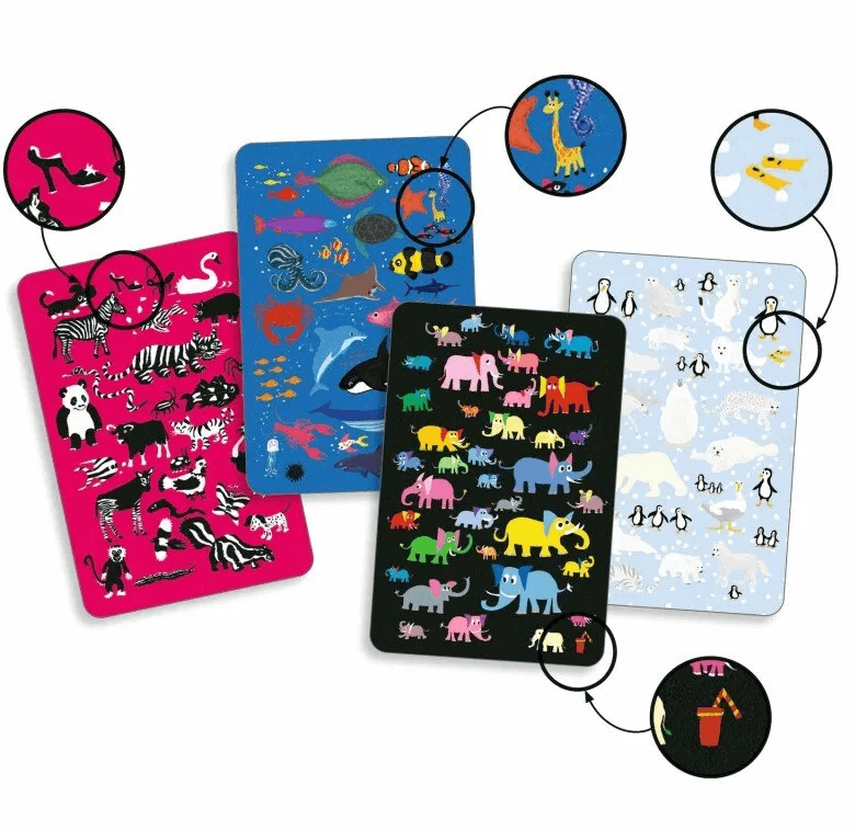 Juego de Cartas Myster Animo · Djeco