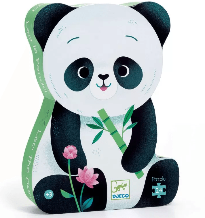 Puzzle Leo el Panda 24 pzs · Djeco