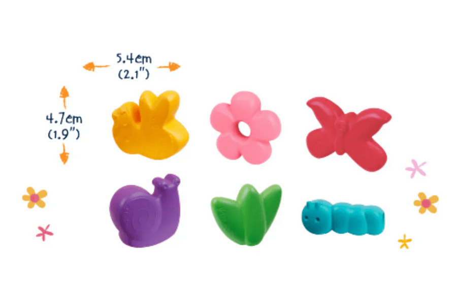 Caja de crayones de dedo Jardín · Haku Yoka