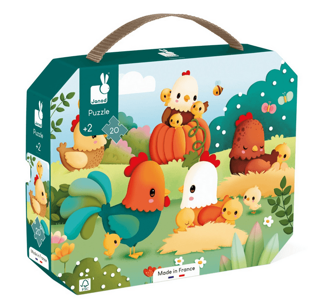 Puzzle 20 piezas La Granja · Janod